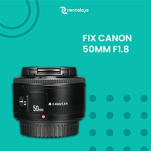 Lensa FIX CANON 50MM F1.8